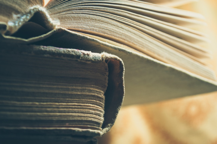 stack of books